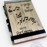 libreta notas musicales para musicos